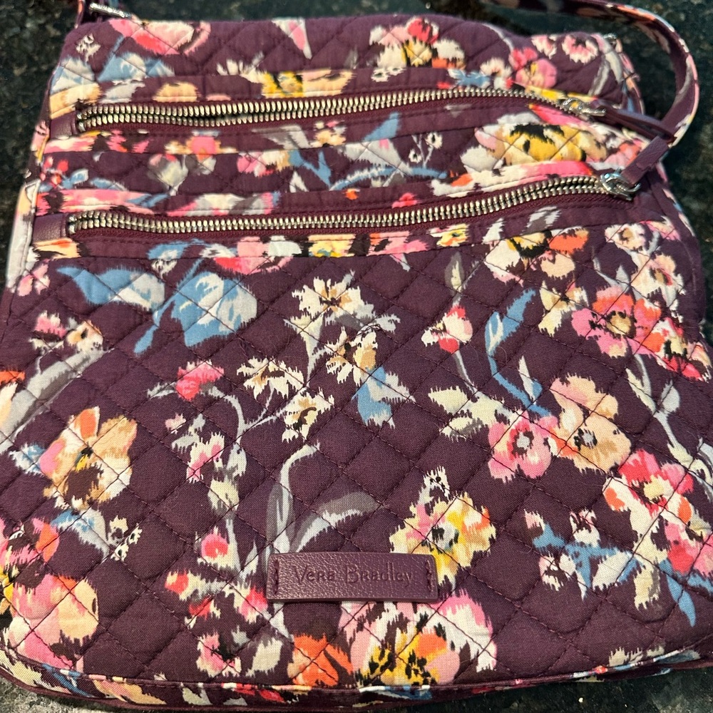 Vera Bradley Floral Quilted Crossbody Bag - Multicolor